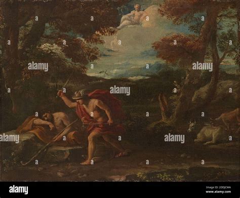 Mercury and Argus, 1630-1640 Pier Francesco Mola, Greek Mythology, Oil ...