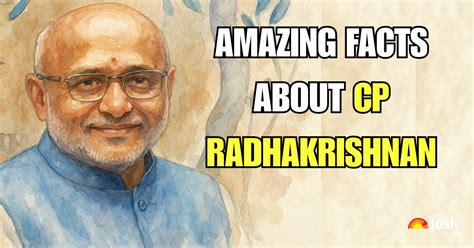 10 Amazing Facts About CP Radhakrishnan, BJP's Pick for Vice-President