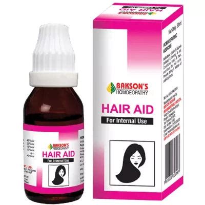Bakson Hair Aid Internal Drop – AYUSH Upchar