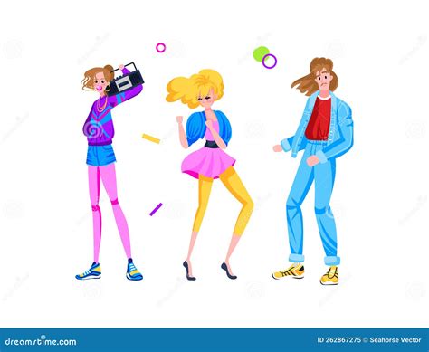 Retro Disco, Style Music Party, People Dance, Modern Entertainment ...
