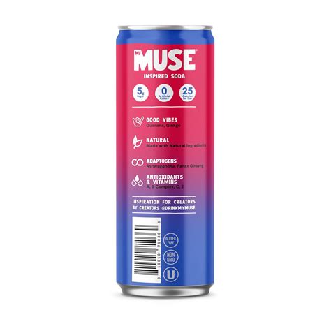 Buy MyMuse Inspired Soda – Low Sugar, Low Calorie, Inspired Soda ...