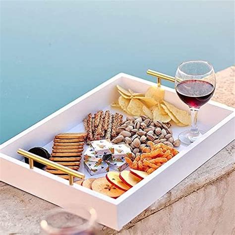 DDS Dream Decor Shoppee Rectangular Shape Serving Tray,Tray For Coffee ...