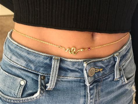 Belly Chain Tattoo