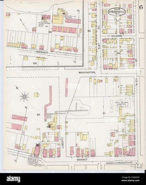 Sanborn Fire Insurance Map from Steubenville, Jefferson County, Ohio ...