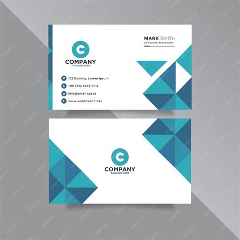 Corporate Business Card Template 的图像结果