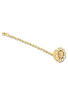 Buy Sri Shringarr Fashion Traditional Micro Gold Polished Semi Precious ...