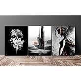 SAF paintings Multieffect UV Textured Panel Painting (Set of 3, 12 ...
