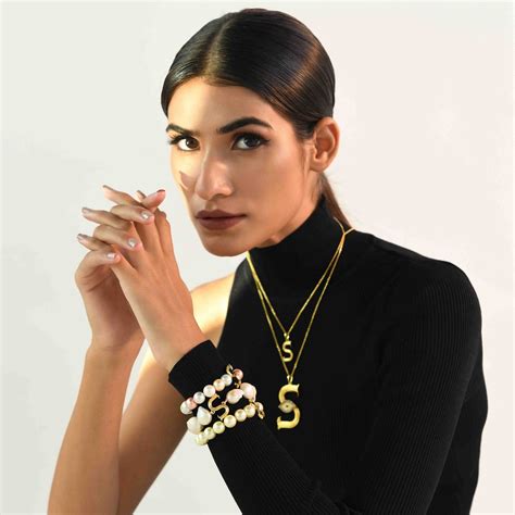 Initial Pendant S with Evil Eye – Elaa