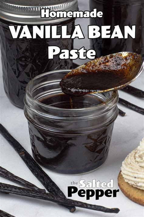 Homemade Vanilla Bean Paste in 5 Minutes!