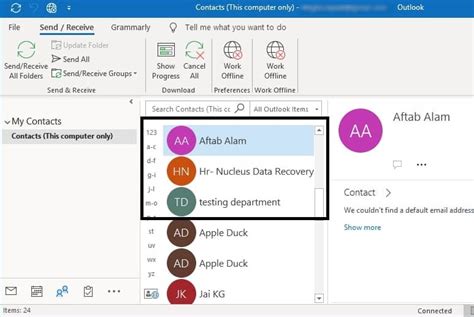 Windows 1.0 Mail Export Contacts 的图像结果