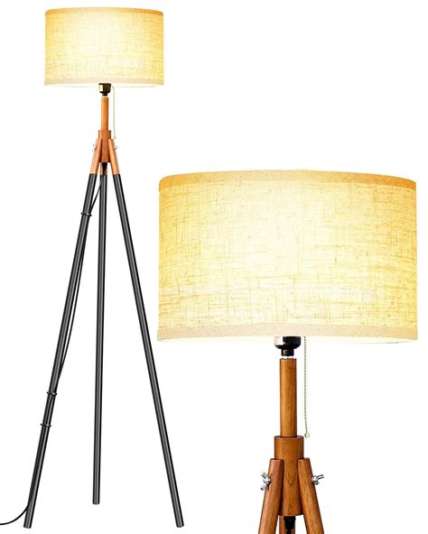 Buy NiceLine Tripod Floor Lamp for Living Room 61 inches Tall Standing ...