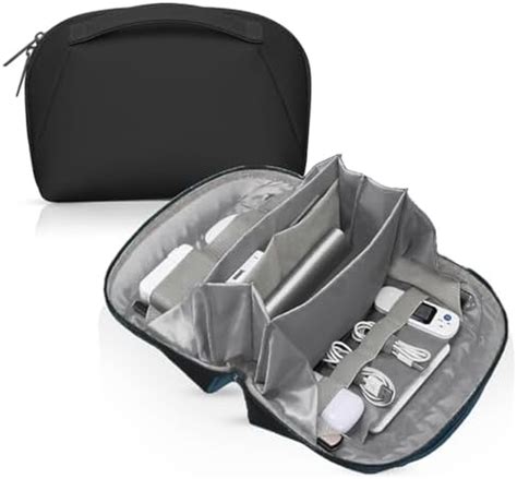 oddpod™ Pu Leather Electronic Gadgets Organizer Bag for Travel/Portable ...