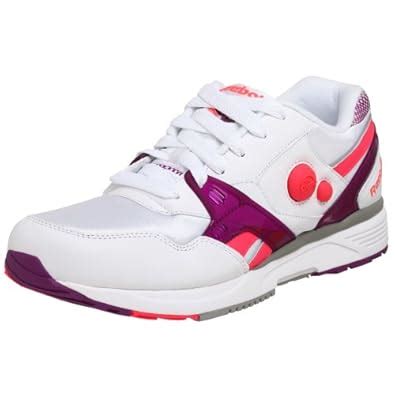 Buy Reebok Men's Pump Running Dual Running Shoe,White/Bright Purple,10. ...
