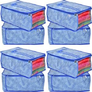 Heart Home Designer Metalic Lahariya Print 8 Piece Non Woven Fabric ...