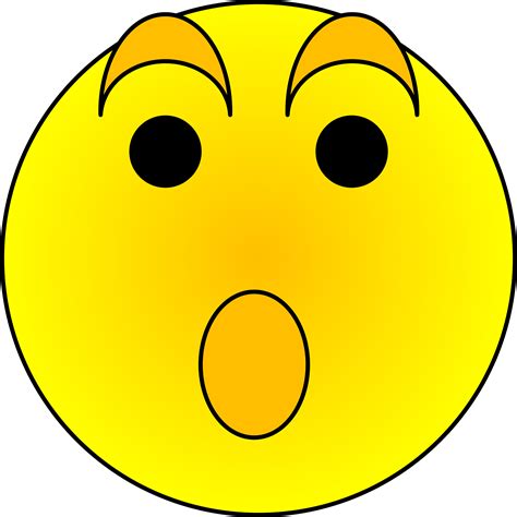 Animated Surprised Face - ClipArt Best
