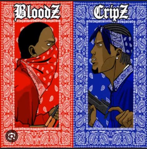 Mappa Crips Vs Bloods