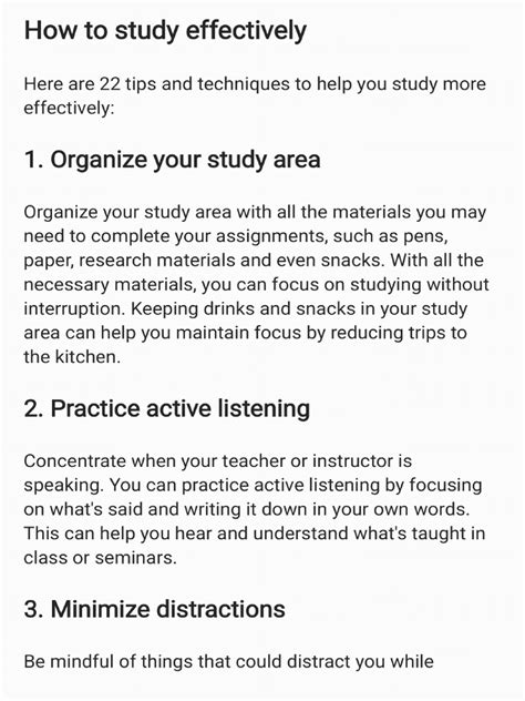 Image result for Good Study Tips