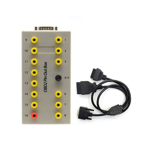 OBDII Diagnostic Tool OBD2 Pin Out Box 16pin MB Sprinter Breakout Box ...