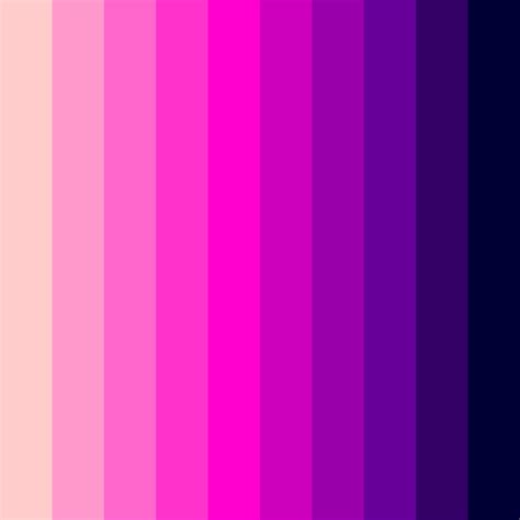 Shades of Pink and Purple Color Palette - ColorDrop