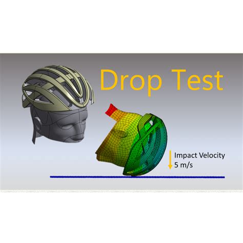 Drop Test Simulation in NX 的图像结果