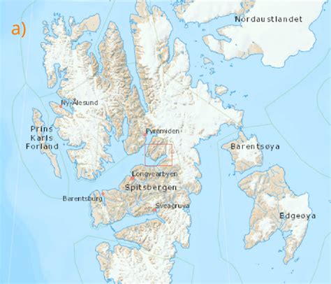 Image result for Svalbard Archipelago Map