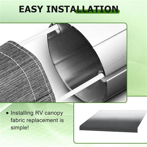 SCITOO RV Awning Fabric Replacement Heavy-Duty India | Ubuy