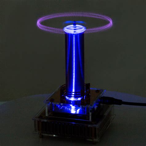 Bluetooth Musical Tesla Coil Plasma Speaker Singing Loudspeaker Scient ...