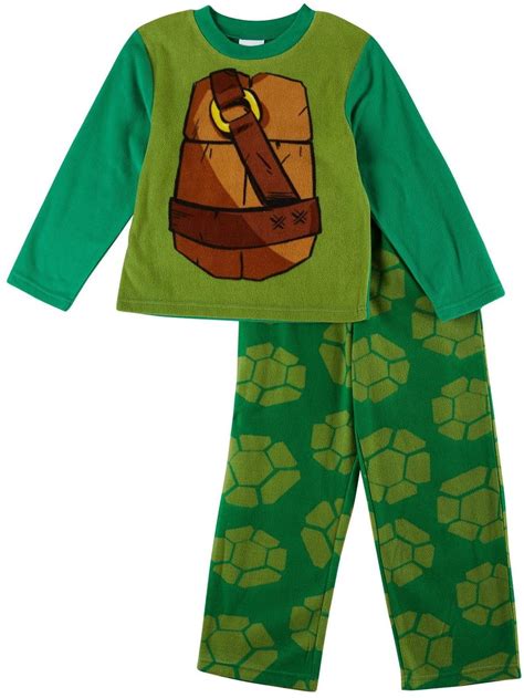 Little Boys' Fleece Pajama Set 4-10, Ninja Turtles, Size: 10 - Walmart.com