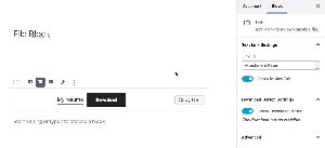 Image result for File Block Settings