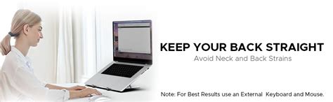 Amkette Ergo View Foldable Laptop Stand Metal, Centre Dual Hinge ...