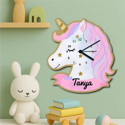 Wall Clock - Candy Unicorn – Popup Kids
