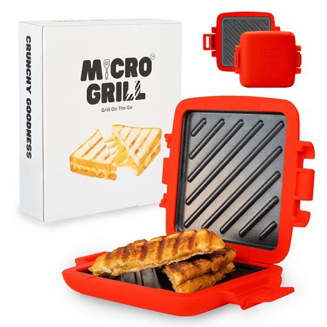 Micro Grill | Microwave Sandwich Maker - Grilled Cheese Sandwich Maker ...