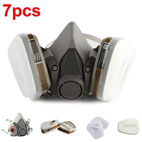 Buy Finlon Paint Spray Respirator Half Facepiece Respirator Paint Anti ...