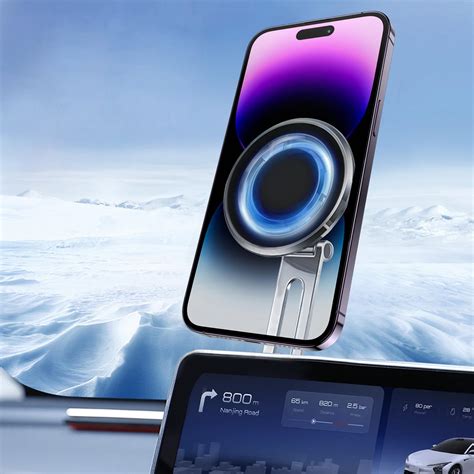 Amazon.com: LISEN for MagSafe Car Mount, Blue Car Accessories for Men ...