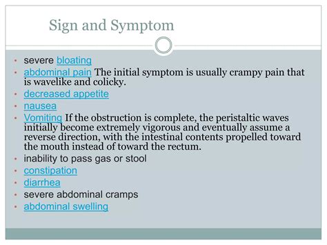 Intestinal obstruction | PPTX