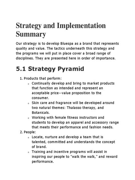 Strategy and Implementation Summary 的图像结果