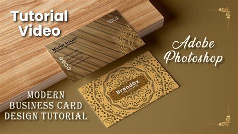Visiting Card Design Tutorial 的图像结果