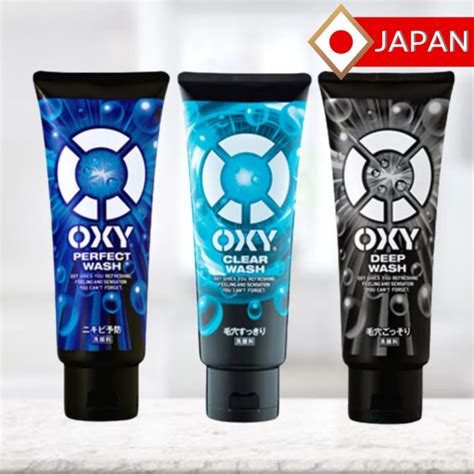 ROHTO OXY Face Wash Acne Preventive Facial Cleanser Perfect Wash ...