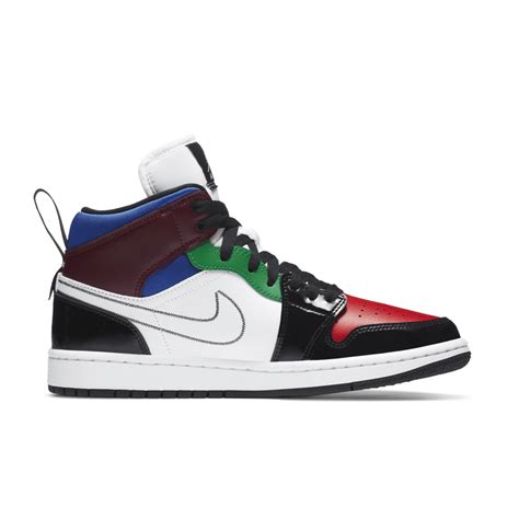 Women's Air Jordan 1 Mid 'Multicolour' Release Date. Nike SNKRS