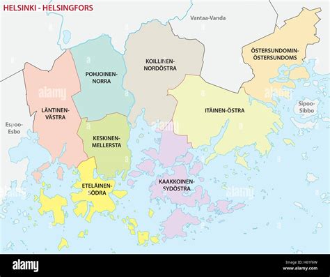 Finland political map capital helsinki hi-res stock photography and images - Alamy