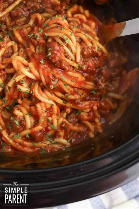 Crock pot spaghetti sauce – Artofit