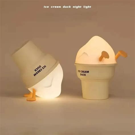Ice-Cream Duck Night Lamp