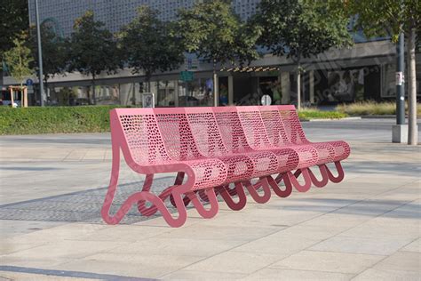 不锈钢公园椅_户外休闲椅_户外座椅-青岛新城市创意科技有限公司