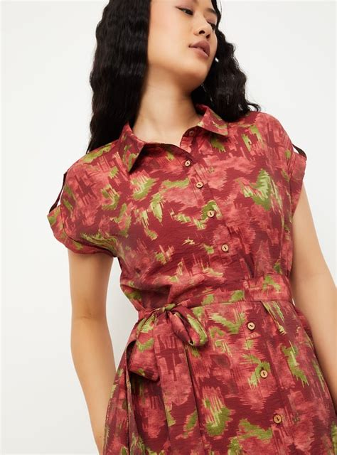 Buy Women Printed Shirt Dress Online at just Rs. 999.0 - 1000015677777 ...