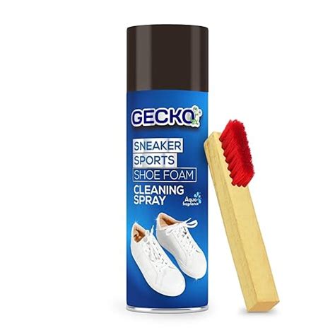 Gecko 200 ML Foam Based Cleaner Spray for Shoes, Sneaker Cleaner Spray ...