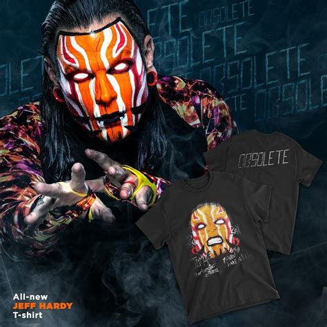 Jeff Hardy New T-shirt | Jeff hardy, Wwe jeff hardy, Wrestling shirts