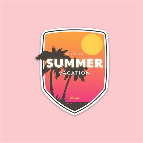 Summer Vacation Sticker – Fantastick