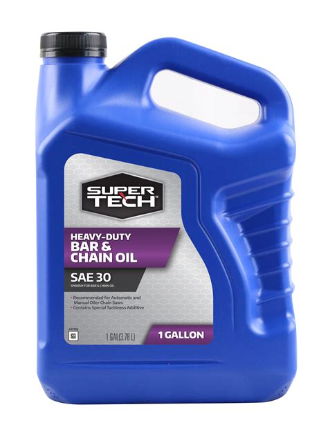 Super Tech SAE 30 Bar and Chain Oil, 1 Gallon Bottle – Walmart ...