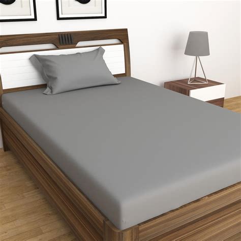 Buy Colour Connect Solid Cotton Pillow Cover : 70 cm x 45 cm : Bedsheet ...