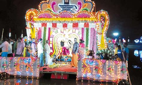 Theppa Thiruvizha at Nagathamman temple | நாகாத்தம்மன் கோவிலில் ...